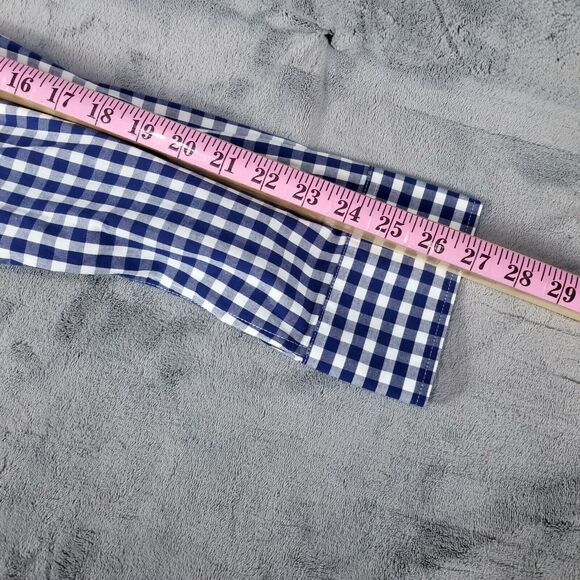 Luke & Dutch Shirt Mens XL Blue Plaid Button Down Long Sleeve Collared - Picture 5 of 9